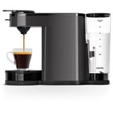 Philips HD6593/22 cafetera eléctrica Semi-automática Cafetera combinada 1 L, Cafetera monodosis gris, Cafetera combinada, 1 L, Dosis de café, De café molido, 1450 W, Gris