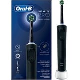 Procter & Gamble Vitality Pro Adulto Cepillo dental giratorio Negro, Cepillo de dientes eléctrico negro, Adulto, Cepillo dental giratorio, Cuidados diarios, Sensible, Negro, 2 min, Batería