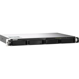 QNAP TS-435XEU NAS Bastidor (1U) Marvell CN9131 4 GB DDR4 0 TB QNAP QTS Negro, Gris gris/Negro, NAS, Bastidor (1U), Marvell, CN9131, 4 GB, DDR4