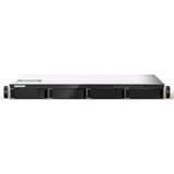 QNAP TS-435XEU NAS Bastidor (1U) Marvell CN9131 4 GB DDR4 0 TB QNAP QTS Negro, Gris gris/Negro, NAS, Bastidor (1U), Marvell, CN9131, 4 GB, DDR4