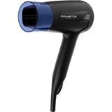 Rowenta CV1635F0 secador 1600 W Negro, Secador de pelo negro/Azul, CC, Negro, Con agujero en la empuñadura para colgar, 1,8 m, China, 1600 W