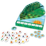 Schmidt Spiele La pequeña oruga glotona: ¡Date prisa, pequeña oruga!, Juego de mesa 