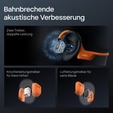 Shokz OpenRun Pro 2 Auriculares Inalámbrico gancho de oreja Deportes Bluetooth Naranja, Auriculares con micrófono naranja, Inalámbrico, Deportes, 20 - 20000 Hz, 30,3 g, Auriculares, Naranja