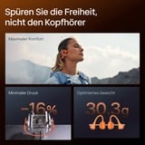 Shokz OpenRun Pro 2 Auriculares Inalámbrico gancho de oreja Deportes Bluetooth Naranja, Auriculares con micrófono naranja, Inalámbrico, Deportes, 20 - 20000 Hz, 30,3 g, Auriculares, Naranja