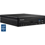 Shuttle XPС slim DH410S 1,35 l tamaño PC Negro Intel H410 LGA 1200 (Socket H5), Barebone negro, 1,35 l tamaño PC, Mini PC barebone, Intel H410, LGA 1200 (Socket H5), DDR4-SDRAM, M.2, Serial ATA III