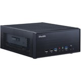 Shuttle XPС slim XH610G2 PC/estación de trabajo barebone Escritorio Negro Intel H610 LGA 1700 negro, Escritorio, Carcasa PC, Intel H610, LGA 1700, DDR5-SDRAM, PCI Express, Serial ATA III