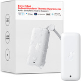 SwitchBot Termómetro exterior IP65 para interior/exterior blanco, Detector blanco