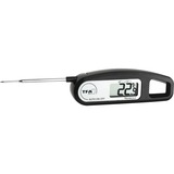 TFA Thermo Jack termómetro de comida -40 - 250 °C Digital negro, CR2032, 3 V, 116 mm, 20 mm, 38 mm, 39 g