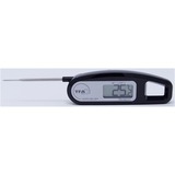 TFA Thermo Jack termómetro de comida -40 - 250 °C Digital negro, CR2032, 3 V, 116 mm, 20 mm, 38 mm, 39 g