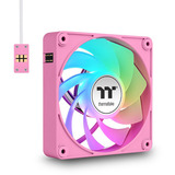 Thermaltake CL-F229-PL14PK-A, Ventilador rosa neón