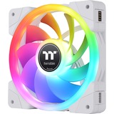 Thermaltake SWAFAN EX12 RGB PC Cooling Fan White TT Premium Edition, Ventilador blanco