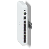 Ubiquiti Montaje en riel DIN, Soporte de pared blanco