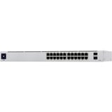 Ubiquiti UniFi USW-24 switch Gestionado L2 Gigabit Ethernet (10/100/1000) Plata, Interruptor/Conmutador Gestionado, L2, Gigabit Ethernet (10/100/1000), Montaje en rack