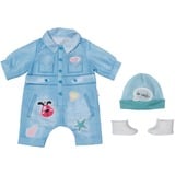 ZAPF Creation Deluxe Jeans Overall, Accesorios para muñecas BABY born Deluxe Jeans Overall, Juego de ropita para muñeca, 3 año(s), 375 g