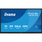 iiyama TE7513A-B3AG, Pantalla de gran formato negro (mate)