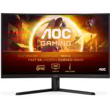 AOC G4 CQ32G4VE pantalla para PC 80 cm (31.5") 2560 x 1440 Pixeles Quad HD LCD Negro, Gris, Monitor de gaming negro (mate), 80 cm (31.5"), 2560 x 1440 Pixeles, Quad HD, LCD, 1 ms, Negro, Gris