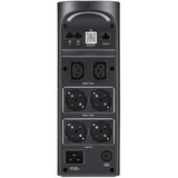 APC Back-UPS Pro BGM2200B-GR - 2200VA/1320W, 4 salidas Schuko y 2 salidas C13, 3 cargadores USB, puerto de datos USB negro, 4 salidas Schuko y 2 salidas C13, 3 cargadores USB, puerto de datos USB, Línea interactiva, 2,2 kVA, 1320 W, Seno, 168 V, 302 V