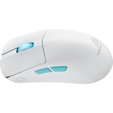 ASUS ROG Harpe Ace Aim Lab Edition ratón Juego Ambidextro RF Wireless + Bluetooth + USB Type-C Opto-mecánica 36000 DPI, Ratones para gaming blanco, Ambidextro, Opto-mecánica, RF Wireless + Bluetooth + USB Type-C, 36000 DPI, Blanco