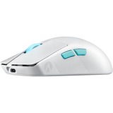 ASUS ROG Harpe Ace Aim Lab Edition ratón Juego Ambidextro RF Wireless + Bluetooth + USB Type-C Opto-mecánica 36000 DPI, Ratones para gaming blanco, Ambidextro, Opto-mecánica, RF Wireless + Bluetooth + USB Type-C, 36000 DPI, Blanco