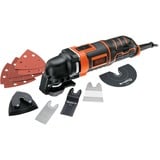 BLACK+DECKER MT300KA Negro, Naranja 300 W 10000 OPM, Herramienta multifunción naranja/Negro, Corte, Raspado, Lijado, Negro, Naranja, 10000 OPM, 22000 OPM, Corriente alterna, 300 W