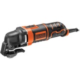 BLACK+DECKER MT300KA Negro, Naranja 300 W 10000 OPM, Herramienta multifunción naranja/Negro, Corte, Raspado, Lijado, Negro, Naranja, 10000 OPM, 22000 OPM, Corriente alterna, 300 W