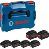 Bosch 1 600 A02 A2T cargador y batería cargable azul/Negro, Batería, Ión de litio, 8 Ah, 18 V, Bosch, Negro, Azul, Rojo