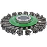 Bosch 2 608 620 733 accesorio para amoladora angular Disco de limpieza, Cepillo Disco de limpieza, Acero inoxidable, 11,5 cm, Bosch, Verde, Acero inoxidable, 12500 RPM