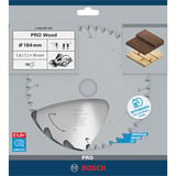 Bosch 2 608 837 697 hoja de sierra circular 18,4 cm 1 pieza(s) Madera noble, Madera blanda, 18,4 cm, 1,6 cm, 1,1 mm, 7900 RPM, 1,6 mm