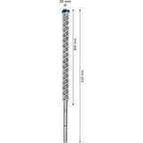 Bosch Expert Broca para martillo SDS Max-8X, Taladro Martillo perforador, Hammer drill bit, 3 cm, 520 mm, Concreto, Piedra, 40 cm