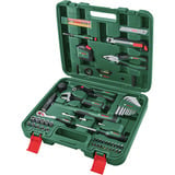 Bosch Juego de herramientas, 73 piezas, Kit de herramientas verde