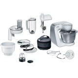 Bosch MUM58257, Robot de cocina blanco/Plateado