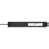 Brennenstuhl Regleta Premium-Line de 6 tomas con 2x USB-C PD, 1x USB-A negro