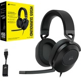 Corsair HS65 Wireless, Auriculares para gaming carbón