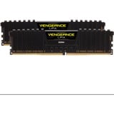 Corsair Vengeance LPX CMK64GX4M2E3200C16 módulo de memoria 64 GB 2 x 32 GB DDR4 3200 MHz, Memoria RAM negro, 64 GB, 2 x 32 GB, DDR4, 3200 MHz, 288-pin DIMM