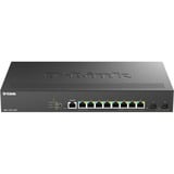 D-Link DMS-1250-10SP/E, Interruptor/Conmutador negro