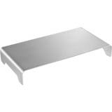 Digitus Elevador de aluminio para monitor, Soporte de pie plateado, 10 kg, Plata