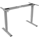 Digitus Estructura de mesa ajustable en altura eléctrica, motor dual, 3 niveles, Soporte gris