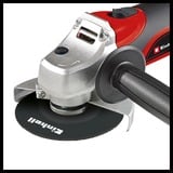 EINHELL TC-AG 125 amoladora angular 12,5 cm 11000 RPM 850 W 2,1 kg rojo/Negro, 11000 RPM, 12,5 cm, Corriente alterna, 2,1 kg