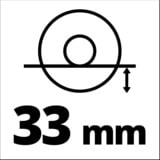 EINHELL TC-AG 125 amoladora angular 12,5 cm 11000 RPM 850 W 2,1 kg rojo/Negro, 11000 RPM, 12,5 cm, Corriente alterna, 2,1 kg