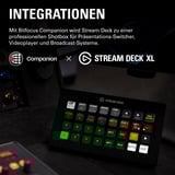 Elgato Stream Deck XL Negro 32 botones, Teclado negro, Negro, 32 botones, 182 mm, 112 mm, 34 mm, 410 g