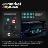 Elgato Stream Deck XL Negro 32 botones, Teclado negro, Negro, 32 botones, 182 mm, 112 mm, 34 mm, 410 g