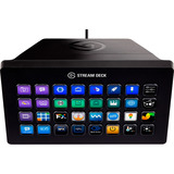 Elgato Stream Deck XL Negro 32 botones, Teclado negro, Negro, 32 botones, 182 mm, 112 mm, 34 mm, 410 g