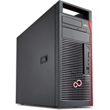 Fujitsu VFY:M7010W18AMIN, PC completo negro/Rojo