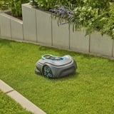 GARDENA Robot cortacésped smart SILENO free Set 1.200m² gris/Turquesa