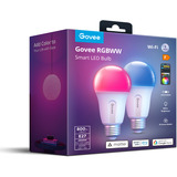 Govee Bombilla inteligente LED WiFi y BLE, Lámpara LED 