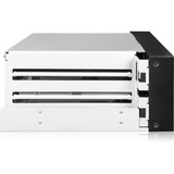 Icy Dock MB901SPR-B R1, Chasis intercambiable negro/Plateado
