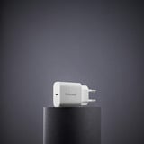 Intenso Adaptador de corriente W20C, Cargador blanco