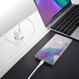 Intenso Power Adapter W30C GaN + C315C USB-C Kabel, Cargador blanco