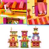LEGO Disney Mágica Casa Madrigal, Juegos de construcción Juego de construcción, 7 año(s), Plástico, 1560 pieza(s), 2,25 kg
