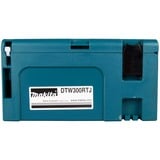 Makita DTW300RTJ destornillador eléctrico y llave de impacto 3200 RPM Negro, Azul, Tornillo de percusión azul/Negro, Destornillador de impacto, Mango de pistola, 1/2", Negro, Azul, Deep discharge, Sobrecalentamiento, Sobrecarga, Sin escobillas